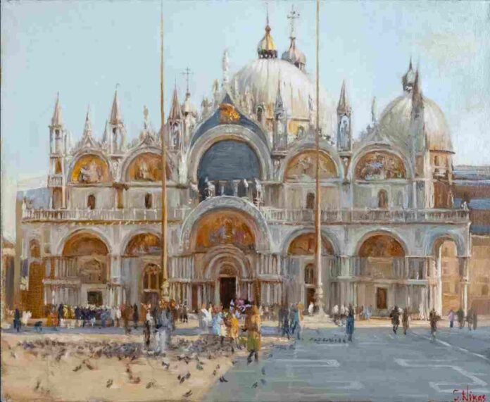 Nikas Safronov exhibition Mumbai, Dream Vision art show, Rosneft cultural support, NGMA Mumbai exhibition